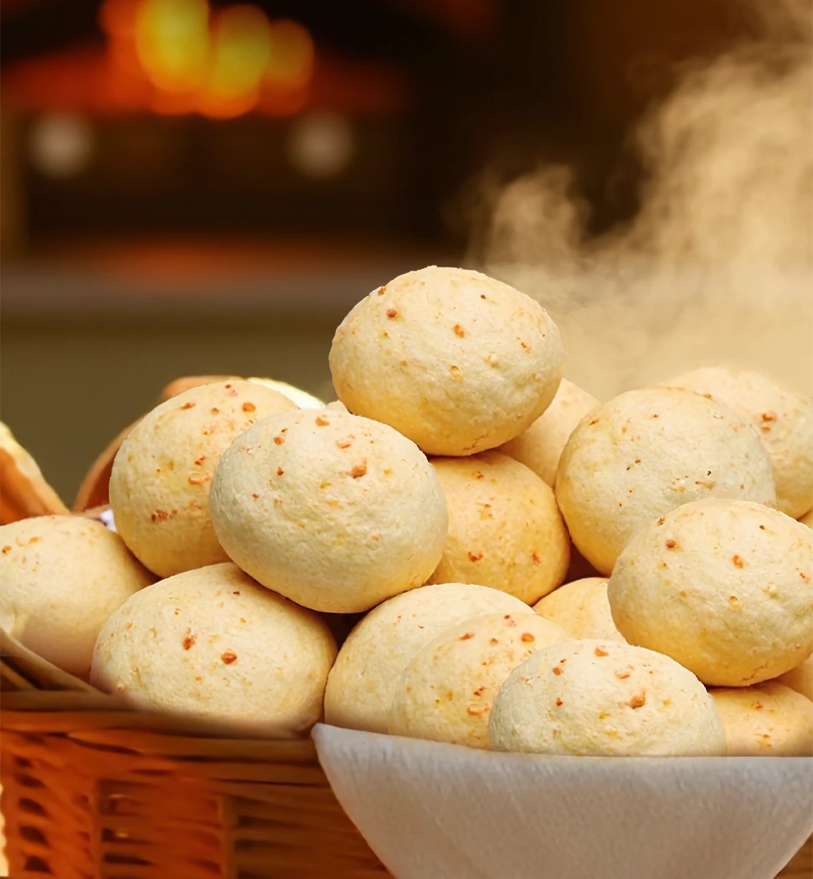 Pan de yuca en plato